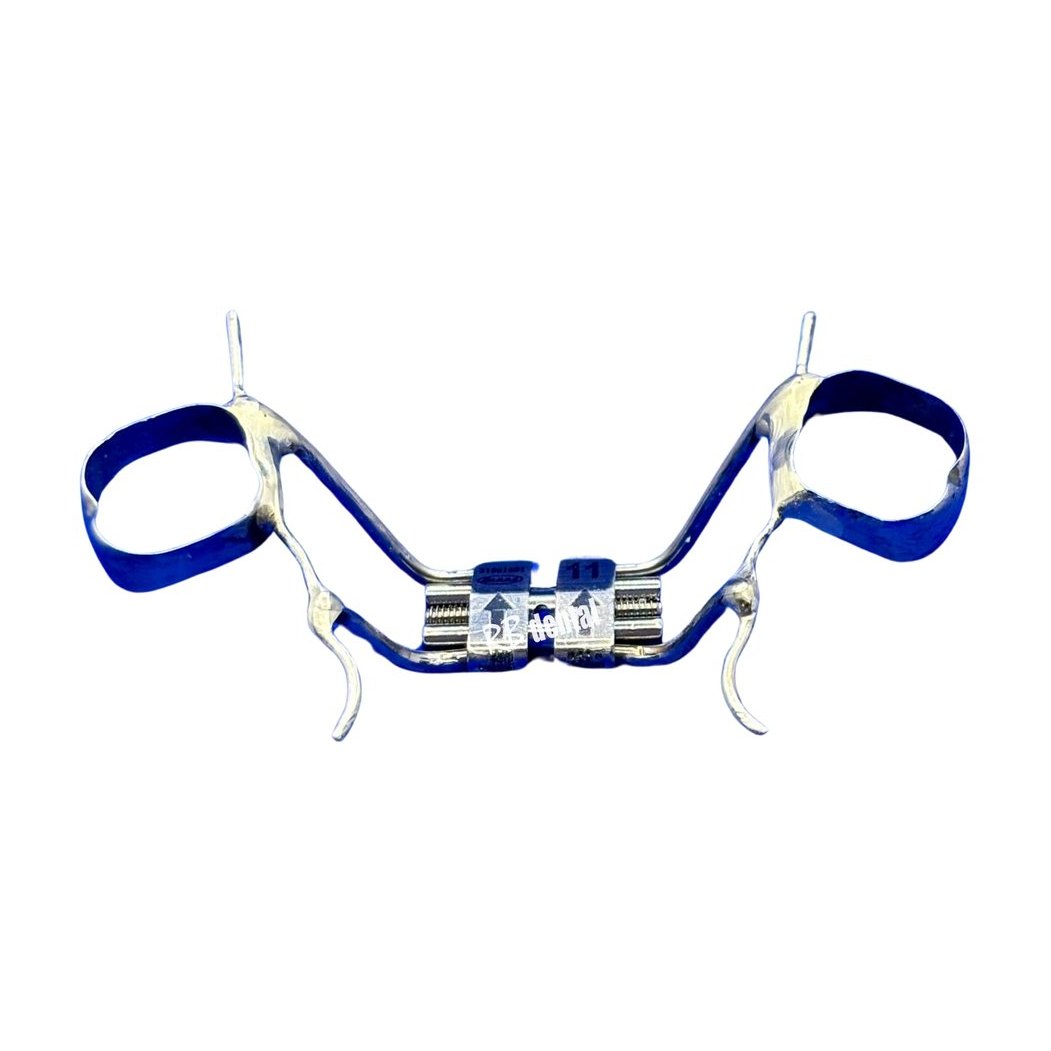 Arco vestibular con ganchos y resortes